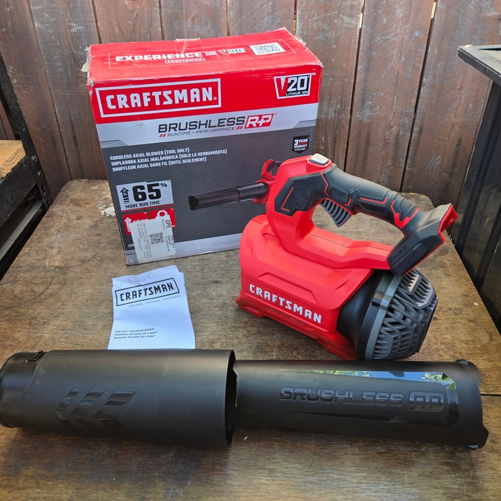 Craftsman V20 Brushless RP Blower Tool Only CMCBL730B Cordless 410-CFM 110-MPH
